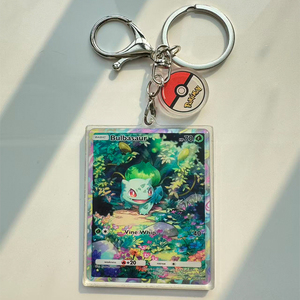 Llaveros Acrílicos Rectangulares de Tarjeta Pokémon de Dibujos Animados Populares de Nueva Llegada al Por Mayor, Colgante de Regalo Promocional - Product Image 5