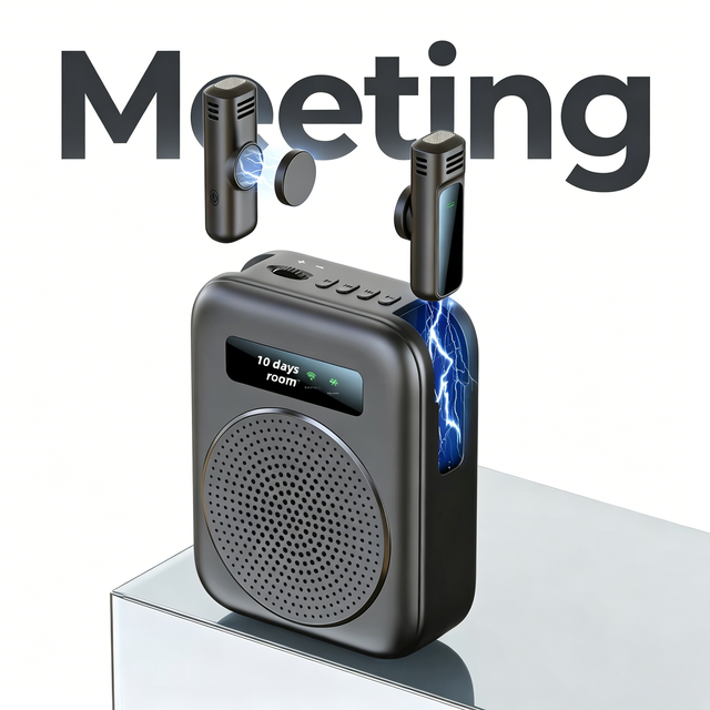 Private Mold M10 Portable Tour Guide Speaker Metal Plastic Shell Built-in Mic Amplifier For Teacher Teaching Megaphone