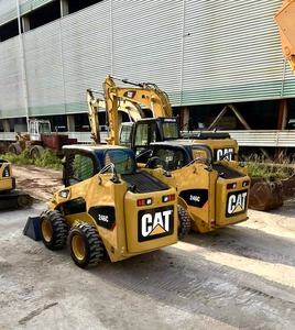 Charge nominale certifiée CE de 2 tonnes haute efficacité Caterpillar 246 Skid Steer Loader Japon a utilisé une forte puissance pour l'agriculture de construction - Product Image 1