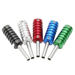 Poignée de tatouage en aluminium de 22 mm, concave et convexe, antidérapante, pour cartouche, pour les fournitures des artistes, utilisation professionnelle en studio PMU - Product Image 1