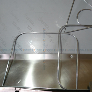 เครื่องดัดอะลูมิเนียม E-WORLD CNC รุ่น Spacer Bending Machine 380V สีน้ำเงิน ควบคุมด้วย PLC ความแม่นยำสูง รองรับความหนา 3-19 มม. ความเร็ว 0.5-5 เมตร/นาที กำลังไฟ 25.5 กิโลวัตต์ - Product Image 3