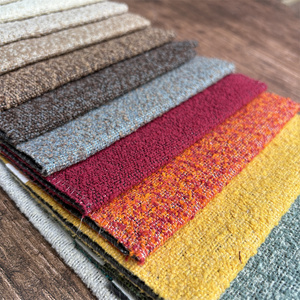 100% poliester tenun Chenille dicelup kain polos untuk mebel Sofa bantal tempat tidur kain pelapis lirik - Product Image 3