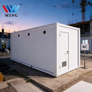 Bagno Portatile, Unità Sanitaria Mobile, Toilette Prefabbricata per Uso Pubblico Esterno - Product Image 1