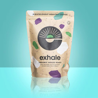 Sachet Doypack Personnalisé Imprimé Écologique Biodégradable Compostable en PLA de Qualité Alimentaire pour Grains de Café