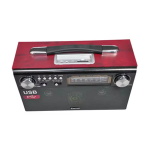 Radio cassette rétro rechargeable USB, radio FM DSP, prise en charge de la lecture stéréo, lecture sur carte TF/SD/BT - Product Image 5