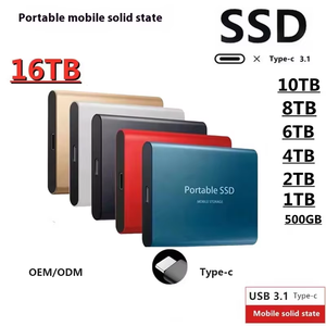 Portable SSD Type-C USB 3.1M.2 Large Capacity Upgrade Enternal Hard Drive <strong>Flash</strong> <strong>Memory</strong> Disk for Laptop Desktop Mobile Storage - Product Image 6