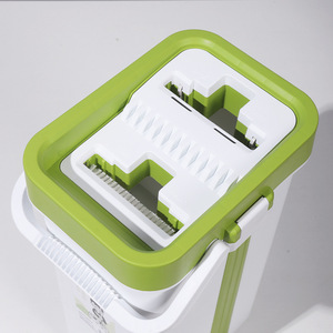 <b>Flat</b> <b>Mop</b> Microfiber Rectangular For Wood Floor And Tile Cleaning Hands Free Design - Product Image 2