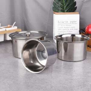 Olla de Cocina Redonda de Acero de Primera Calidad, Hecha a Mano, de Diseño, para Encimera, Venta al por Mayor Personalizada - Product Image 5