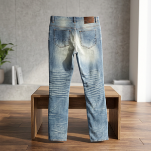 Marca de diseñador de lujo de alta calidad Ksubiy Jeans Pantalones Hip Hop Stretch Ripped Denim Jeans Streetwear Hombres Ksubis Jeans - Product Image 2
