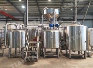 Itop — bouilloire brassage de bière chauffante, 2 récipient, en acier inoxydable, 1000L 10hl - Product Image 3
