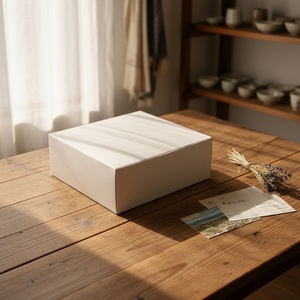 Sunshine Recycled Materials Custom Size & Shape Cake & Pastry Packaging <b>Boxes</b> with Magnetic Closure for Snacking - Product Image 1