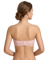 Soutien-gorge sans fil demi-bonnet bandeau sans bretelles, bonnet moulé sans couture, sous-vêtements féminins, vente en gros, usine OEM ODM personnalisée, imprimé léopard