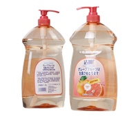 Liquide vaisselle écologique parfumé au pamplemousse 1,3 L, qualité alimentaire, pour usage domestique et commercial, grand format