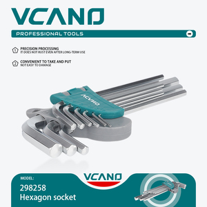VCANO Hexagon Socket <strong>Wrench</strong> Tool Box <strong>Set</strong> with Hand Operated <strong>Hex</strong> <strong>Keys</strong> OEM Available Includes All Necessary Sizes - Product Image 2