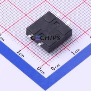 UK-B0262-G4.3-160 Tactile Switch SMD-4P,12x12mm Switch Single Pole Single Throw Round Button 1.6N Vertical Mount - Product Image 2
