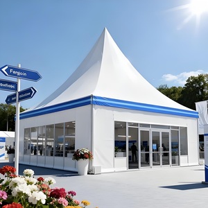 Hot Sale Four-season Aluminum Frame PVC Roof Marquee <b>Tent</b> with Stage Banquet commercial party <b>tent</b> fittings - Product Image 2