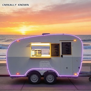 รถขายฮอทดอกแบบกำหนดเองได้ รถพ่วงขายอาหารริมทาง ไส้กรอกสั่งทำพิเศษ - Product Image 2