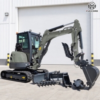Livraison Gratuite : Système Hydraulique de Détection de Charge FULCORE pour Excavatrice, Bras à Rotation Latérale pour Mini-Pelle de Construction Résidentielle