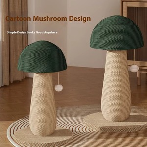 Pilzförmiger Katzenkratzer für Hauskatzen zum Schutz von Möbeln, Katzenkratzbaum mit Sisal und Ballspielzeug - Product Image 5