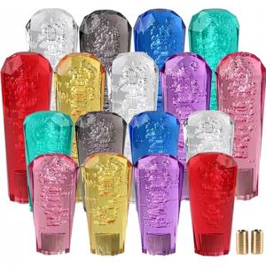 Universale 10/15/20/25/30cm accessori per decorazione interna auto pomello cambio cambio acrilico bastone del cambio manuale pomello del cambio - Product Image 3