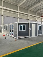 Venta al por mayor de 3 dormitorios de lujo 40 pies 20 pies movible plegable casa prefabricada para la venta
