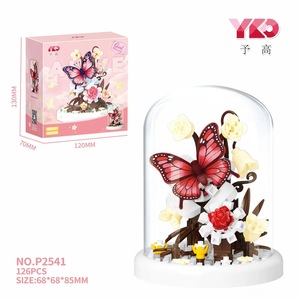Micro Building <strong>Block</strong> Collection: Cute Capybara, Panda, Butterfly, Insect, Sakura Figure Gift - Product Image 5