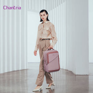 شنط ظهر نسائية بالجملة من تشانتريا، حقيبة ظهر للكمبيوتر المحمول مع منفذ USB، حقيبة ظهر نسائية مقاومة للماء للسفر، حقيبة ظهر نسائية - Product Image 6