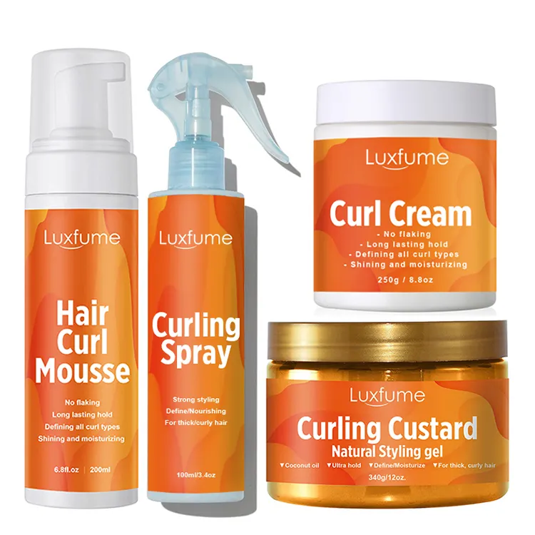 Produits Curl Wave Mousse pour les cheveux Mousse de coiffure Fixation forte Spray pour cheveux bouclés Gel de curling Activateur de boucles Crème