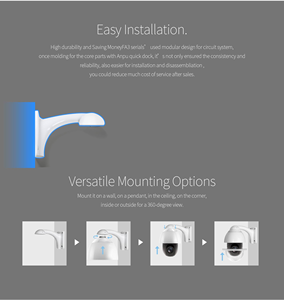 Caméra dôme complète à grand angle, minimaliste, facile à installer, anti-explosion, 4MP, IP67, CMOS, carte SD, détection de mouvement, suivi automatique rapide - Product Image 5