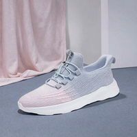 Chaussures de course sur route pour femmes, baskets de jogging, course sur piste, course en trail, tissu extensible minimaliste, maille respirante, semelle extérieure en EVA