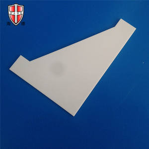 उच्च तापमान पहनने प्रतिरोधी al2o3 96% एल्युमिना सिरेमिक ठोस प्लेट ईंट ब्लॉक - Product Image 4