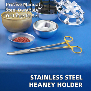 ที่จับเข็มสแตนเลสสตีล Heaney แบบแมนนวล ได้รับการรับรองมาตรฐาน CE ขนาดปรับแต่งได้ ขายดีอันดับต้นๆ สินค้ามาใหม่ สำหรับการผ่าตัด - Product Image 2
