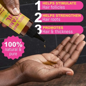 Ventes Chaudes Huile de Batana 100% Pure et Pressée à Froid pour la Croissance Capillaire, Huile de Croissance des Cheveux à Base de Plantes Adivasi, Soin Traitant pour Cheveux Bouclés - Product Image 4