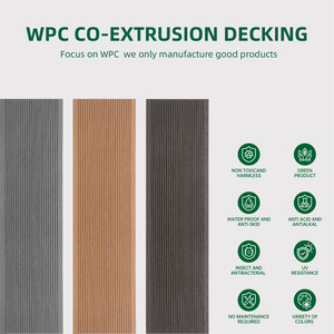 Truyền thống cổ điển Composite decking bán buôn <span class=keywords><strong>WPC</strong></span> Chất lượng cao chống ăn mòn Woods hành lang sân bền sàn gỗ - Product Image 2