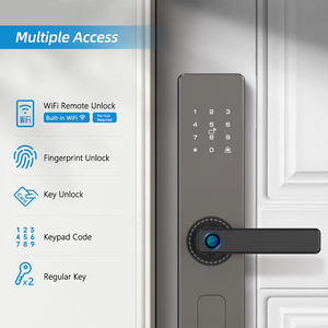 Khóa cửa thông minh bằng vân tay sinh trắc học kỹ thuật số Eseye Wifi Tuya TTLock cho cửa gỗ phòng ngủ, khóa cửa thông minh trong nhà - Product Image 3