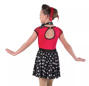 <span class=keywords><strong>Justaucorps</strong></span> jaune à manches courtes et jupe à sequins pour filles, idéal pour la danse <span class=keywords><strong>jazz</strong></span>, la claquettes et la danse moderne - Product Image 4