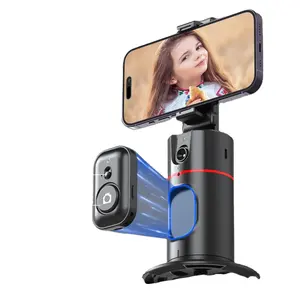 P02 Nhanh Chóng Vận Chuyển Gimbal Ổn Định 360 Xoay Tự Động Mặt Theo Dõi Cho Điện Thoại Di Động Người Giữ Điện Thoại