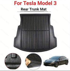 Tesla mô hình 3 2019-2022 EVA chất liệu chống trượt có thể gập lại thân cây mat với dễ dàng làm sạch tính năng - Product Image 2