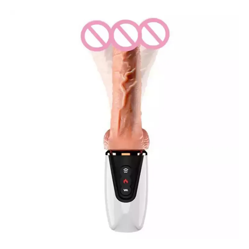 Wholesale Gay Anal Plug Female Masturbation Telescopic Simulation Dildo Real Penis Sex Toys