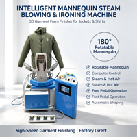 Machine de finition industrielle à vapeur pour vêtements, moteur 220V/380V, pour la finition des vestes et manteaux en usine de confection