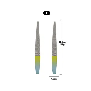 12,6-17,2 см # ab172 Персональный Маникюр пилка для полировки ногтей пилка для ногтей из стекловолокна