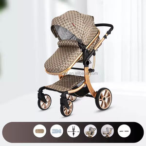 Cochecito Doble Buggy con <span class=keywords><strong>Capazo</strong></span> Portátil, Cesta para Dormir para Bebés, Capota para Cochecito, Cubierta Impermeable Acolchada, Material Oxford, Marco de Aleación de Aluminio, 20 kg - Product Image 4