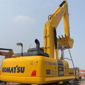 Excavatrice hydraulique Komatsu Pc200-7 Pc200-8 Pc210 Pc220 d'occasion / Bon état, d'origine japonaise, 20 tonnes, excavatrice Komatsu Pc200 d'occasion - Product Image 4