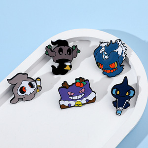 Broche Pokémon personnalisée électroplaquée de style japonais, badge de collection Pocket Monsters, accessoire cadeau - Product Image 3