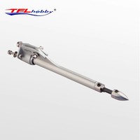 TFL-Support d'arbre de bateau RC, 4mm/4.76mm, queue de souris M4, dents avant arrière, catamaran, accessoires en métal
