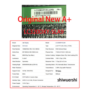 Écran LCD Original Neuf A+ 32 pouces LC320DXY SLA1 SMA8 SMA7 SLA3 <span class=keywords><strong>SHAA</strong></span> SLA9 SLA2 SLAA SLA5 SLA8 SHAB SJA8 SHAC pour AIO - Vente en Gros - Product Image 4
