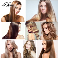 Extensions de cheveux humains vierges à kératine italienne, extensions de cheveux humains à kératine ombrée 100 % naturelle en gros