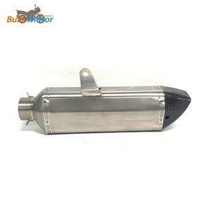 Capuchon d'extrémité en Fiber de carbone de moto d'échappement en titane pour Aprilia RSV4 <span class=keywords><strong>1000</strong></span>/Tuono V4 tuyau moyen de silencieux d'échappement d'usine <span class=keywords><strong>2021</strong></span> + - Product Image 4