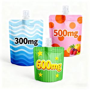 Многоразовые пакеты-дойпаки с носиком для пищевых продуктов, термосвариваемые, из трехслойной матовой алюминиевой фольги, 60 мл, 100 мл, для желе и соков - Product Image 5