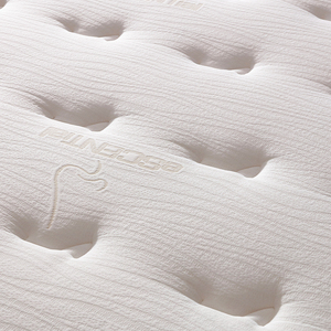 Mobilier de luxe lit double hypoallergénique avec taie d'oreiller matelas enroulable à ressorts ensachés pliable en boîte - Product Image 3